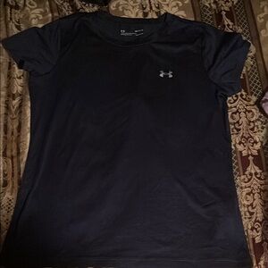Under Armour Black Fitted Short Sleeve Tee